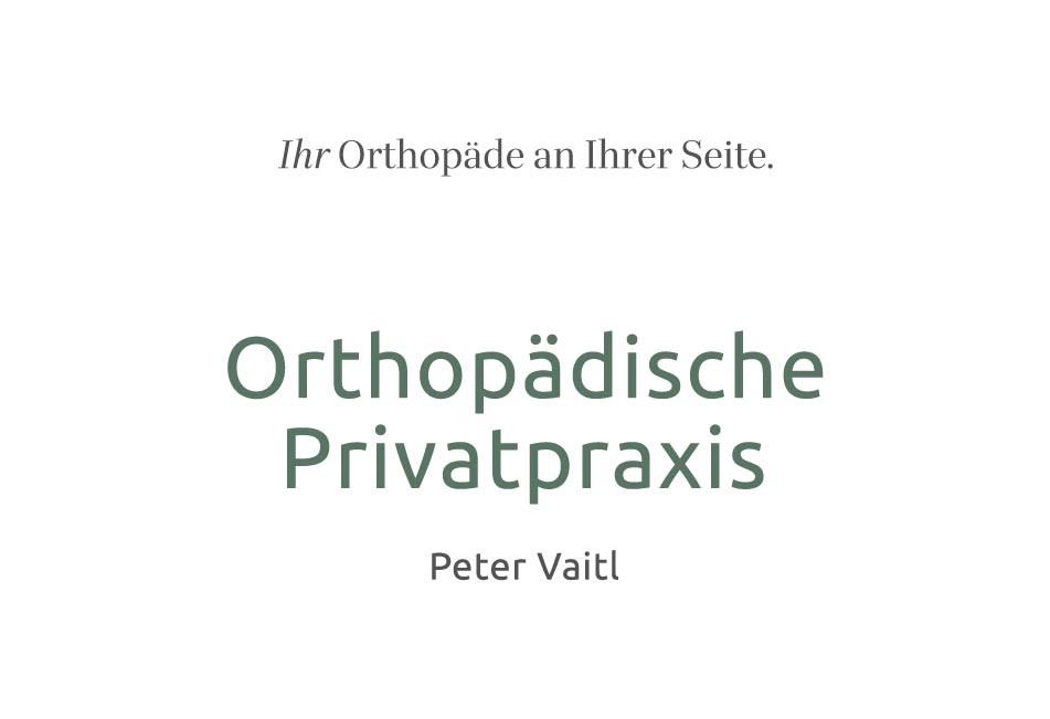 Schriftzug der Orthopädischen Privatpraxis